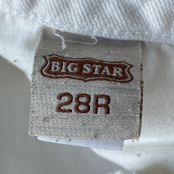 BIG STAR Mia Bootcut Jeans Size 28, White - Picture 4 of 4